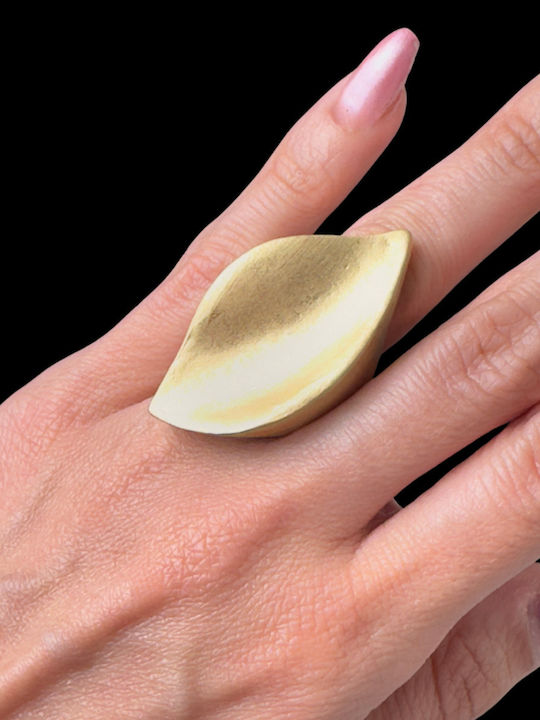 Met Ring Gold Plated