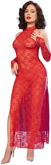 Chilirose Секси Комплект Бельо Червен CR-4853