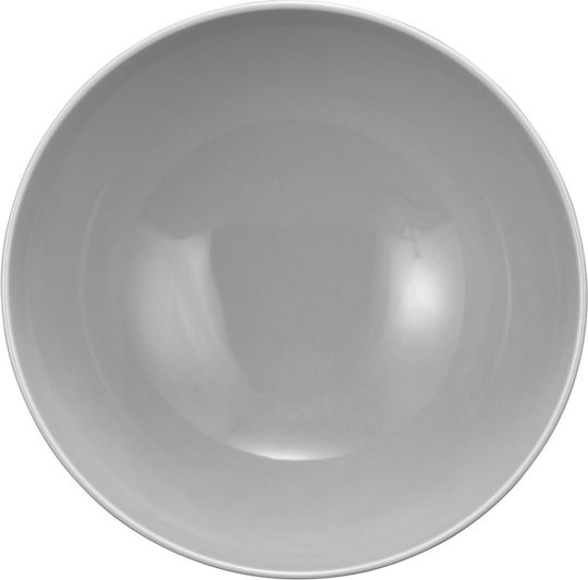 Seltmann Serving Bowl Round made of Porcelain Gray with Diameter 21.5cm