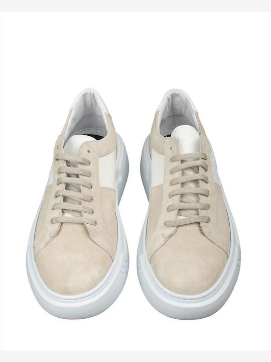Sneakers White Beige