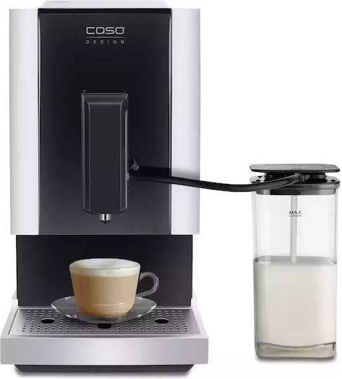 Caso Automat de Espresso 1350W Presiune 19bar pentru Cappuccino Neagră