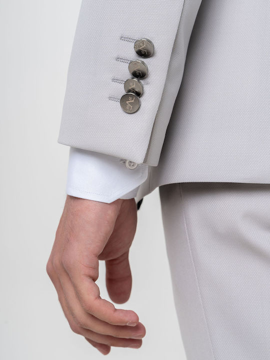 Men's Suit with Vest Bone