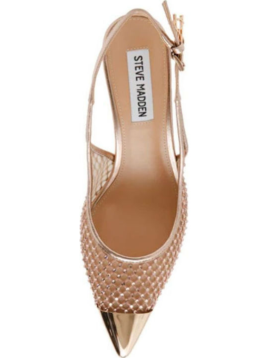 Pantofi cu toc Roz