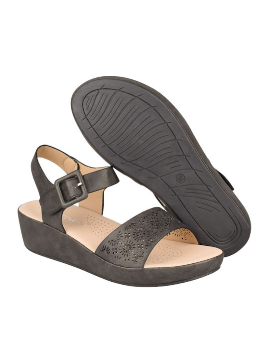 Anatomic Women's Platform Shoes Black
