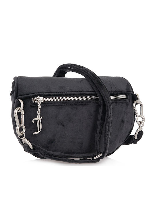Juicy Couture Γυναικείο Τσαντάκι Μέσης Μαύρο