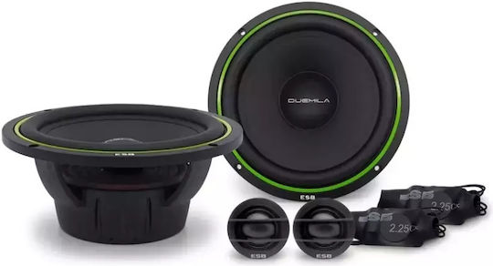 ESB 2000 Σετ Ηχεία Αυτοκινήτου με 200W RMS (2 Δρόμων)