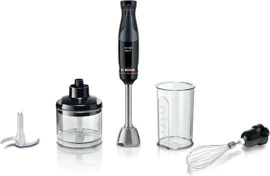 Bosch Serie 4 Ραβδομπλέντερ με Ανοξείδωτη Ράβδο 1000W Μαύρο