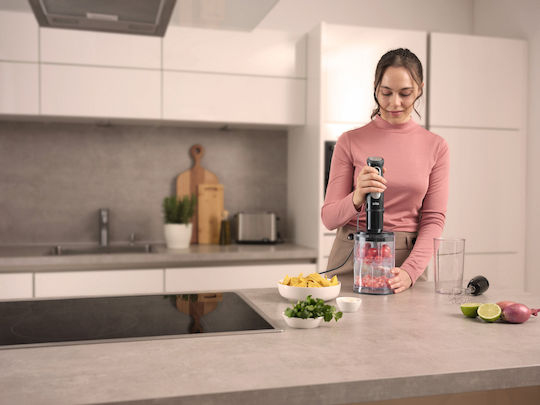Braun MultiQuick 5 Pro Ραβδομπλέντερ με Ανοξείδωτη Ράβδο 1000W Μαύρο
