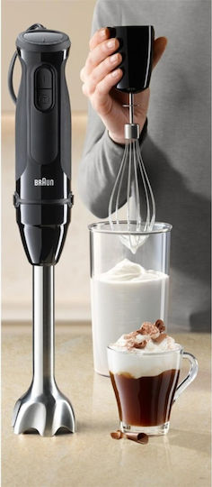 Braun MultiQuick 5 Ραβδομπλέντερ με Ανοξείδωτη Ράβδο 1000W Μαύρο