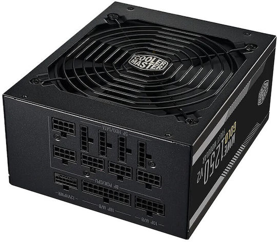 CoolerMaster MWE Gold 1250 - V2 ATX 3.0 1250W Black Computer Power Supply Full Modular 80 Plus Gold