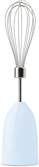 Smeg Blender De Mână Stil Anii 50 Cu Tijă Din Inox 700W Albastru