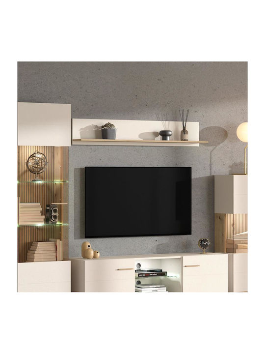 Shelf Wall Essex Zp Cashmere/artisan Oak 138x20x24cm