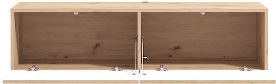 Телевизионни Мебели Royan Artisan Oak Дължина 128xДълбочина 42xВисочина 32см