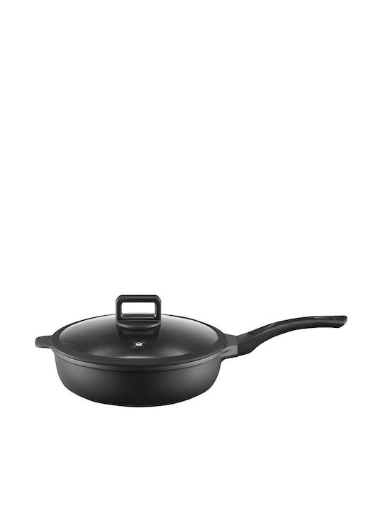 Ambition Pan With Lid made of Aluminum 28cm