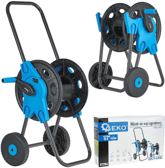 Количка за градински маркуч Sky-line 1/2" 45 м Geko G72966