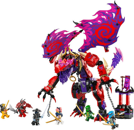 LEGO Ninjago Thunderfang Dragon Of Chaos For Ages 8+ 668 Pieces