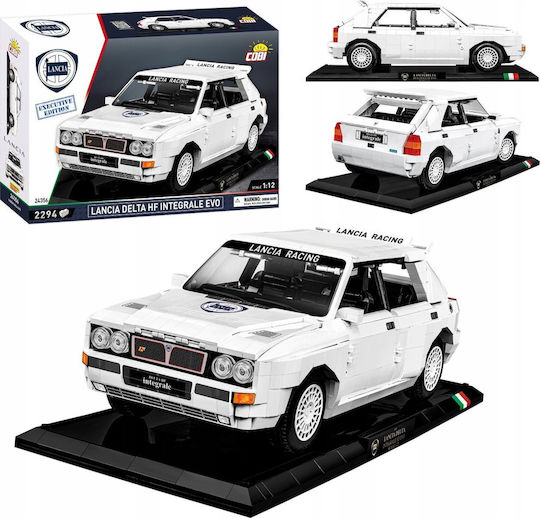 Cobi Building Blocks Lancia Delta HF Integrale EVO Executive Edition for 7 Plus Years 2294 Pieces