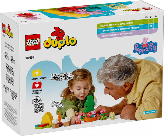 LEGO Duplo Peppa Pig Camping Trip for 2+ Years 32 Pieces