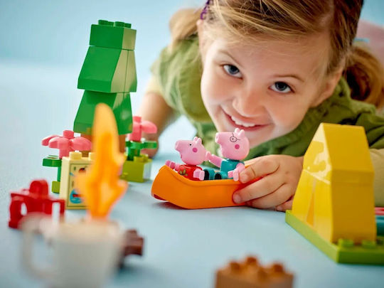 LEGO Duplo Peppa Pig Camping Trip for 2+ Years 32 Pieces