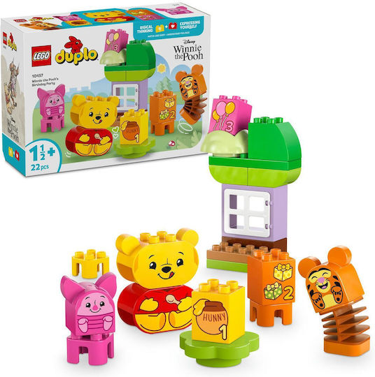 LEGO Disney Winnie The Pooh's - Petrecere De Ziua De Naștere Pentru 1.5+ Ani 22 Bucăți