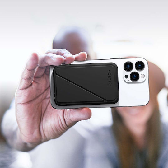 Voltme MagPak MagSafe Power Bank 5000mAh 15W με Θύρα USB-C Γκρι