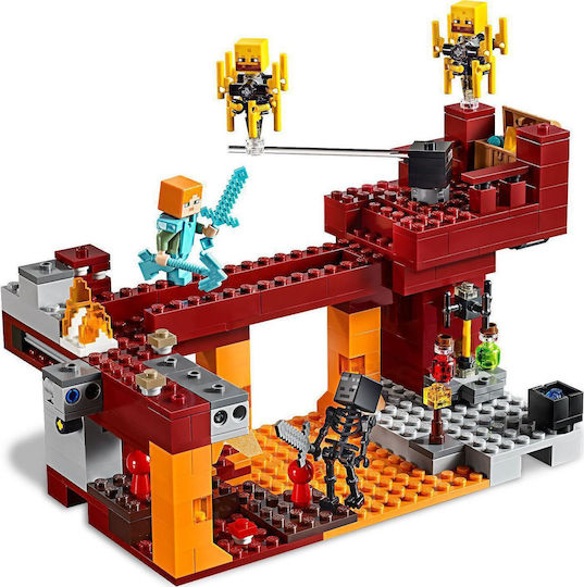 LEGO Minecraft The Blaze Bridge for 8+ Years