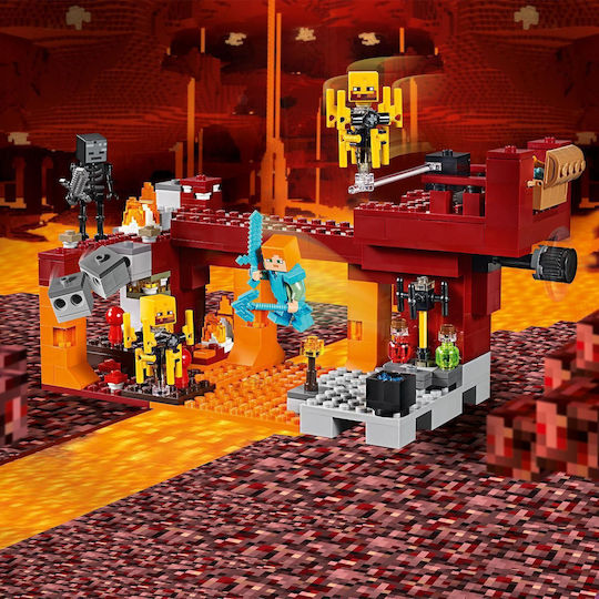 LEGO Minecraft The Blaze Bridge for 8+ Years