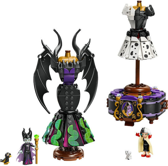 LEGO Rochiile lui Maleficent și Cruella De Vil Disney pentru 9+ Ani 524 Bucăți