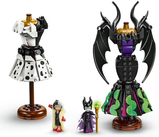 LEGO Rochiile lui Maleficent și Cruella De Vil Disney pentru 9+ Ani 524 Bucăți