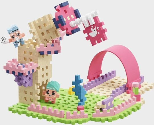 Marioinex Τουβλάκια Waffle Mini - Princess: Magic Tower για 6+ Ετών 80τμχ