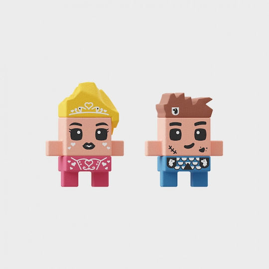 Marioinex Τουβλάκια Waffle Mini - Princess: Tower of Fantasy για 6+ Ετών 148τμχ