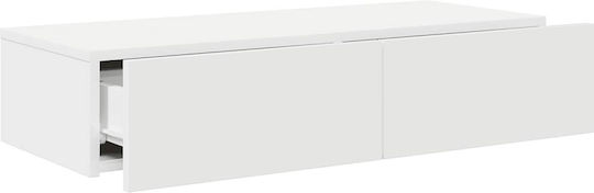 Raft Alb 80x33x17 cm