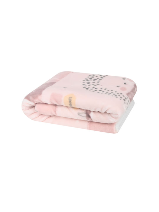Kikka Boo Babydecke Wickeltücher für Kinderzimmer Sherpa 80x110cm