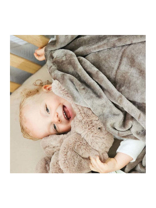 Babycalin Одеяло Детски пелени за пелени Син Taupe 75x100см.