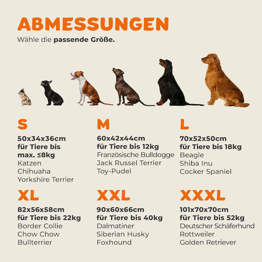 Katzen- und Hundetransporttasche Cadoca Blau Größe XL 82x58x58 cm