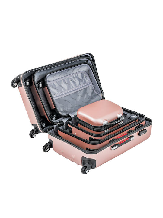 Set 4 Trolere Baseline Accesorii Incluse Monzana 4 Roți Rotire 360 Abs
