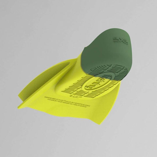 Speedo Pool Flippers DMC Original Short Yellow/Green