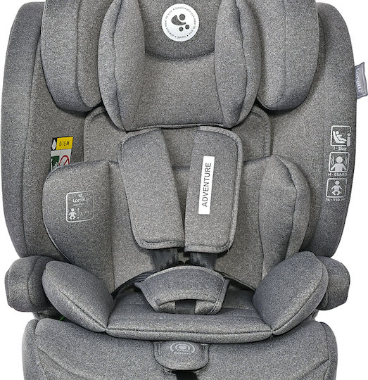 Lorelli Adventure Baby Car Seat i-Size Black Jasper 9-36 kg