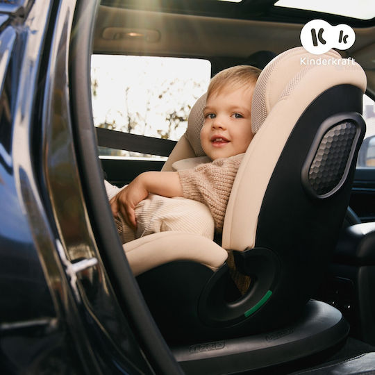 Kinderkraft Xpedition 3 Scaun Auto pentru Copii i-Size cu Isofix Bej