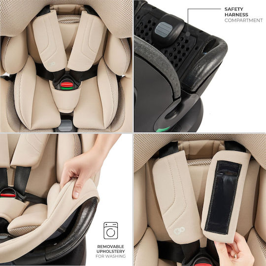 Kinderkraft Xpedition 3 Scaun Auto pentru Copii i-Size cu Isofix Bej