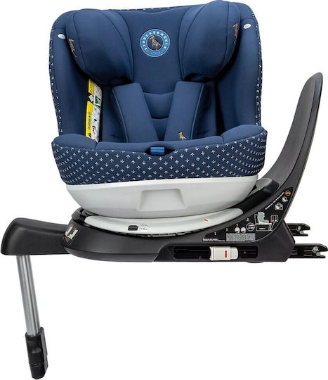 Storchenmuhle Niki Start M Autositz i-Size mit Isofix Iris Blue 9-36 kg