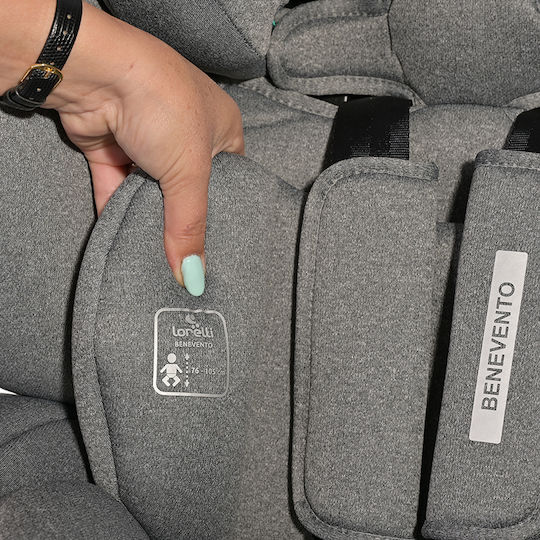Lorelli Benevento Autositz i-Size mit Isofix Black Jasper
