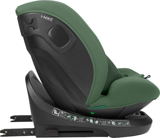 Kikka Boo i-Hike Scaun Auto pentru Copii i-Size cu Isofix Verde armată