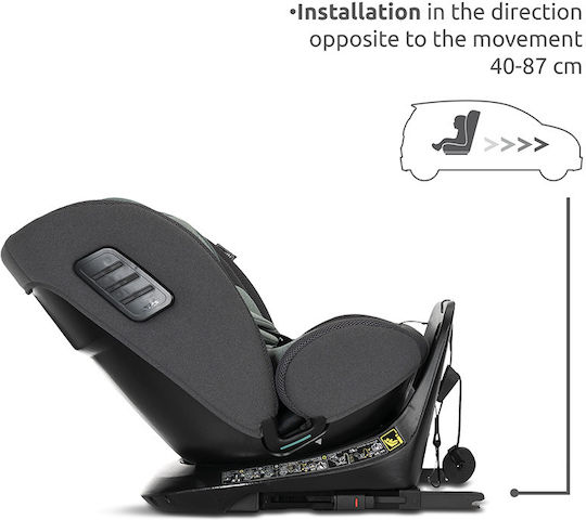Lorelli Monza Καθισματάκι Αυτοκινήτου i-Size με Isofix Γκρι