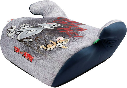 Kids Licensing Warner Bros Tom & Jerry Καθισματάκι Αυτοκινήτου Booster i-Size Γκρι