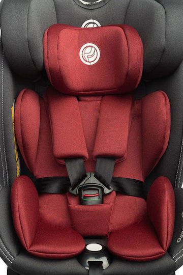 Caretero Fortis Baby Car Seat i-Size with Isofix Burgundy 15-36 kg