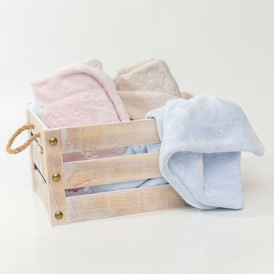 Borea Cot Blanket with Animal 110x140cm Borea Cot Blanket with Animal 110x140cm