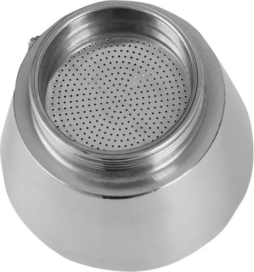 Ertone Ηλεκτρικό Μπρίκι Espresso 4cups Inox Ασημί