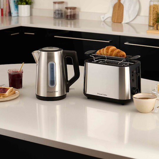 Russell Hobbs Heaton Тостер 2 слота 850W Сив
