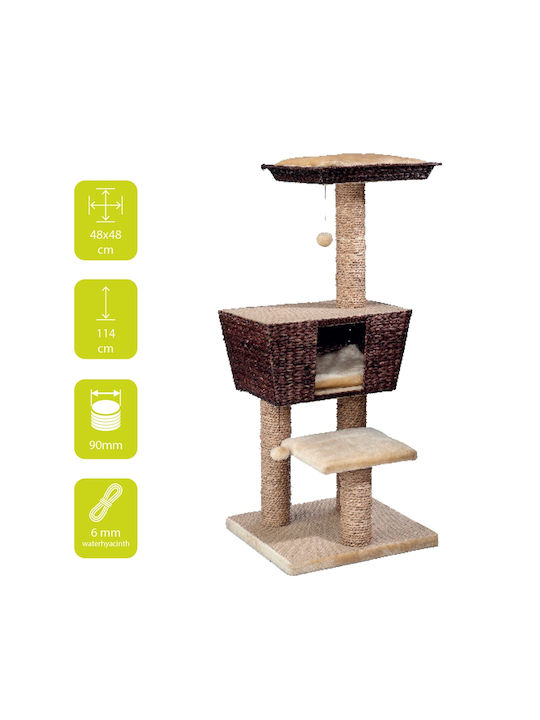 Europet Bernina Trend Kratzbaum Pole Beige 48x48x114cm